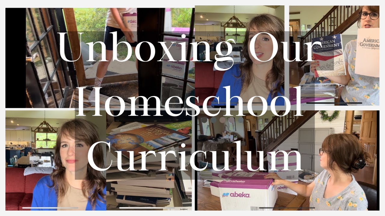 Unboxing Our Homeschool Curriculum For The ‘25-26 School Year!