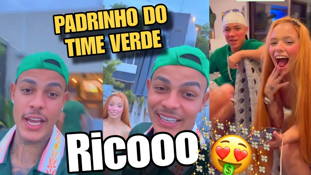 kamylinha ACHOU o padrinho do time verde e olha o que ele fez 🫢