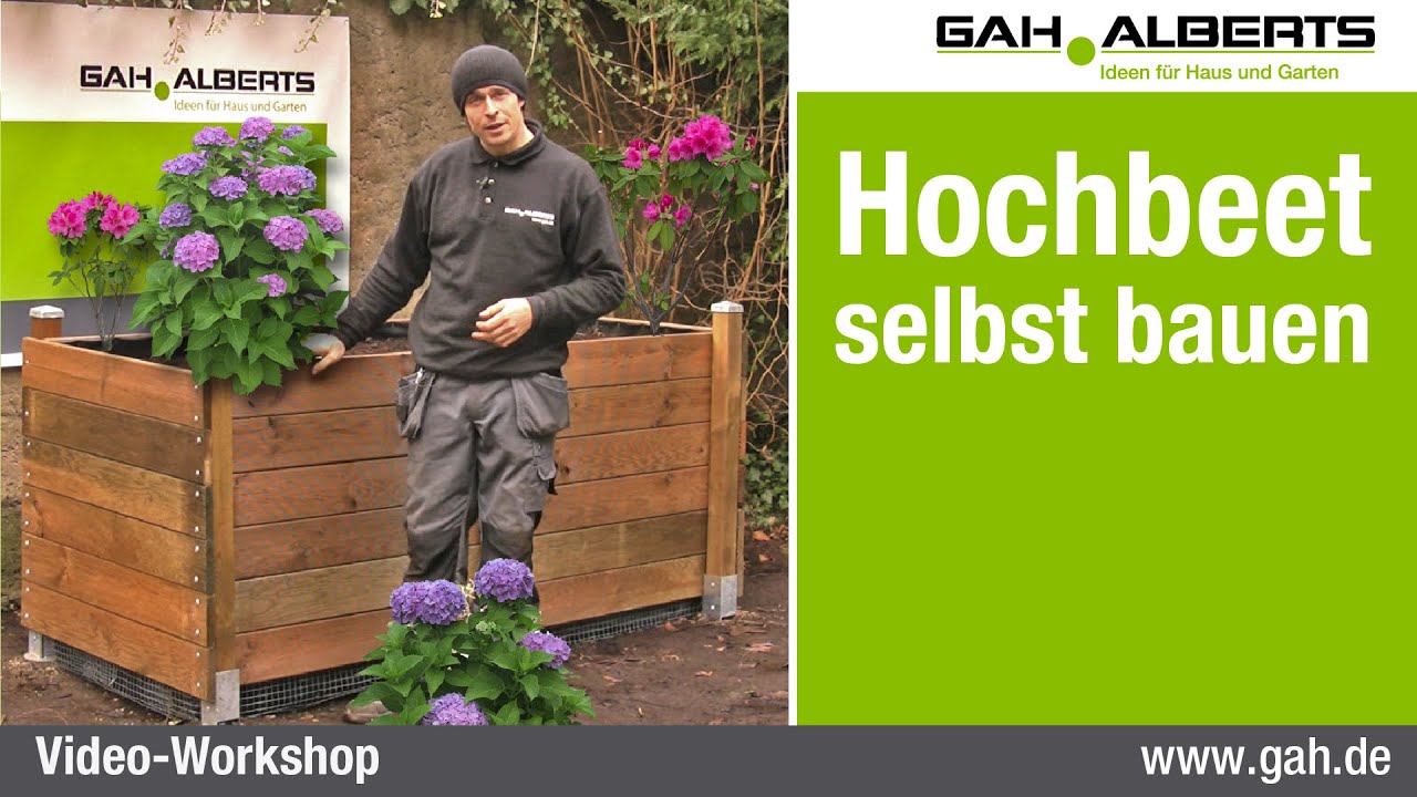 GAH-Alberts: Hochbeet selber bauen