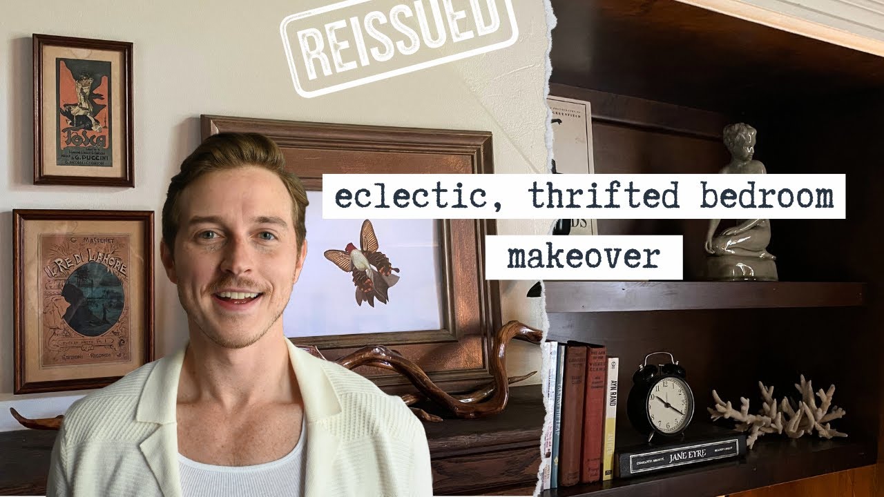 Revealing my thrifted bedroom makeover!