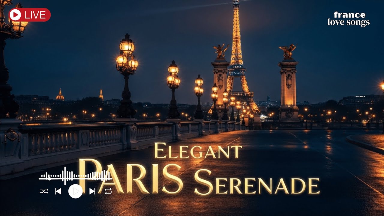 Elegant Paris Serenade 🎻 Classic & Romantic French Chanson