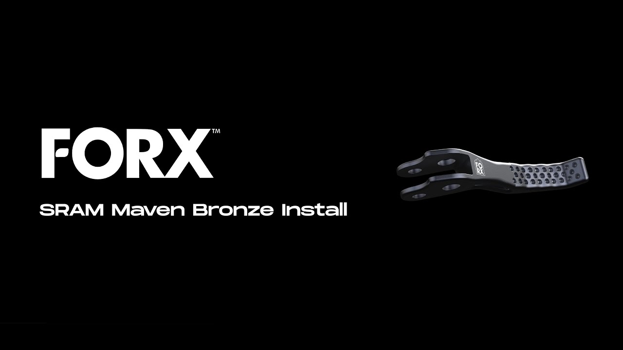 FORX Bike | SRAM Replacement Lever Install Video | Maven Bronze