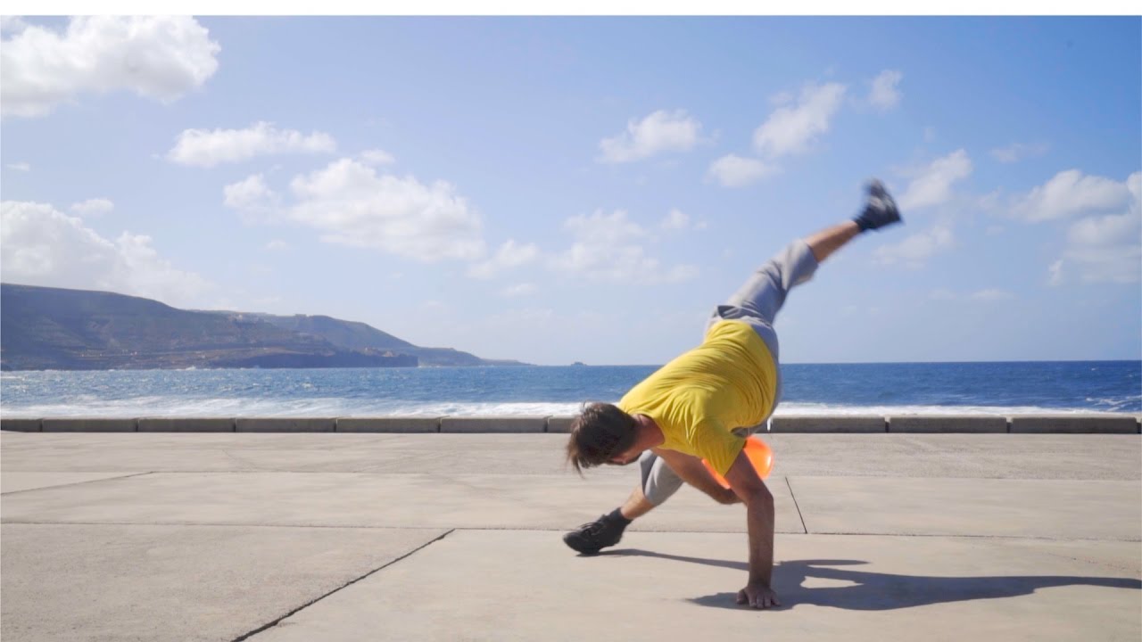 Freestyle Frisbee: Ayal and Sir Thomas (Gran Canaria, Spain)