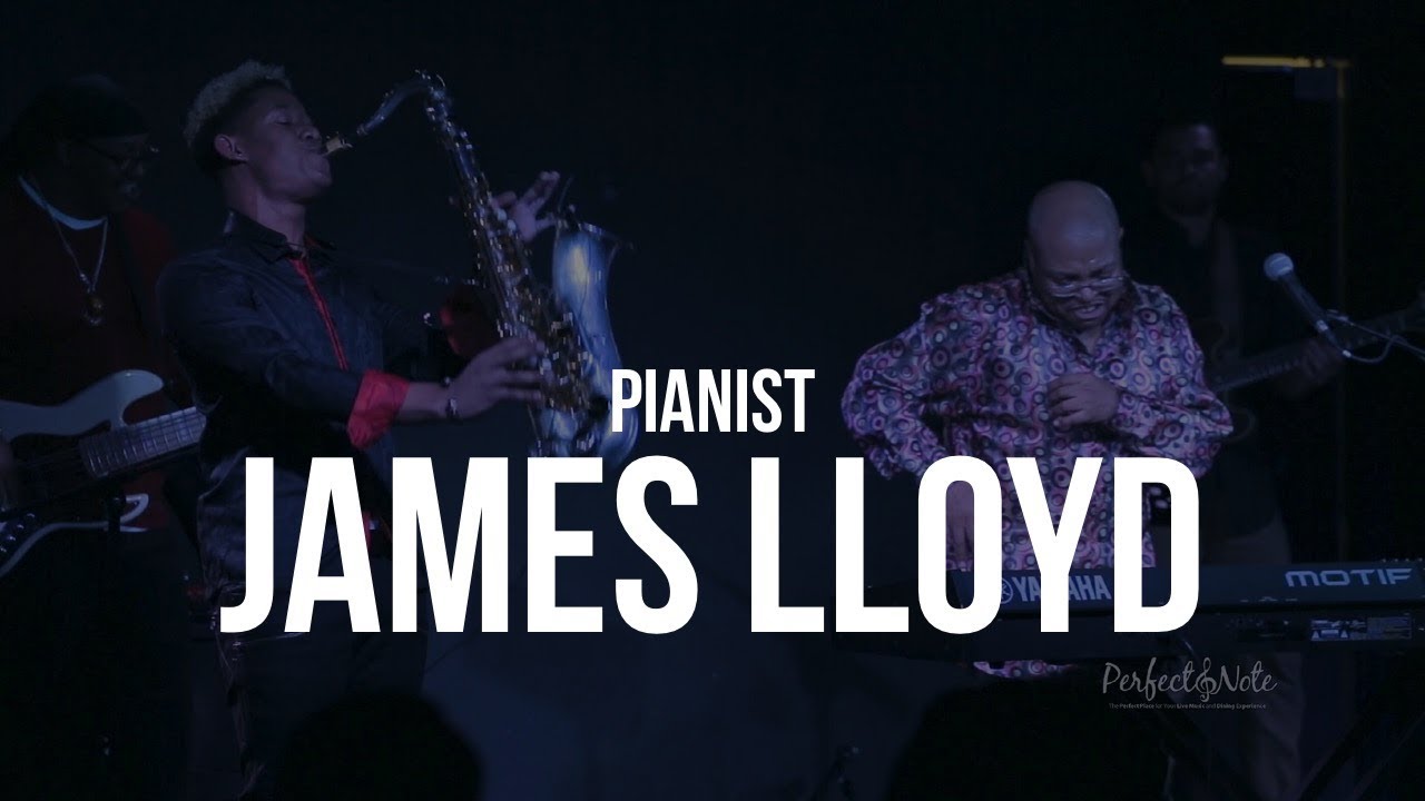 Pianist James Lloyd at The Perfect Note Jazz Club