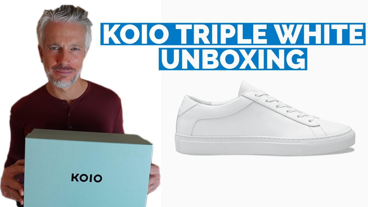 | KOIO CAPRI TRIPLE WHITE SNEAKERS | Unboxing & First Impressions