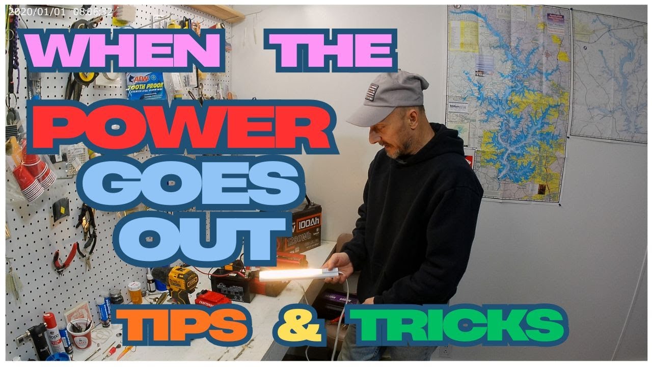 How to have lights when the power goes out