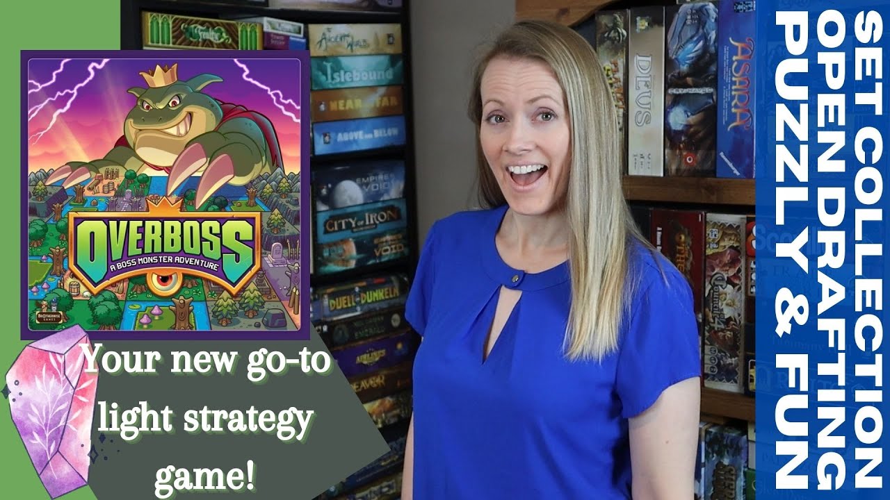 OVERBOSS: A Boss Monster Adventure | Your New Go-To Light Tile-Laying Strategy Game