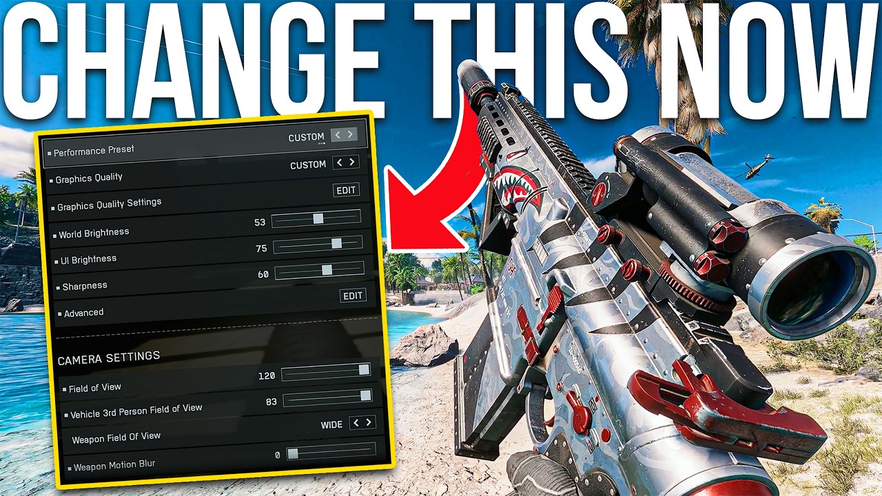 *NEW* CHANGE YOUR GRAPHICS SETTINGS IMMEDIATELY in Season 4 Battlefield 6 (BF6 Best Settings)