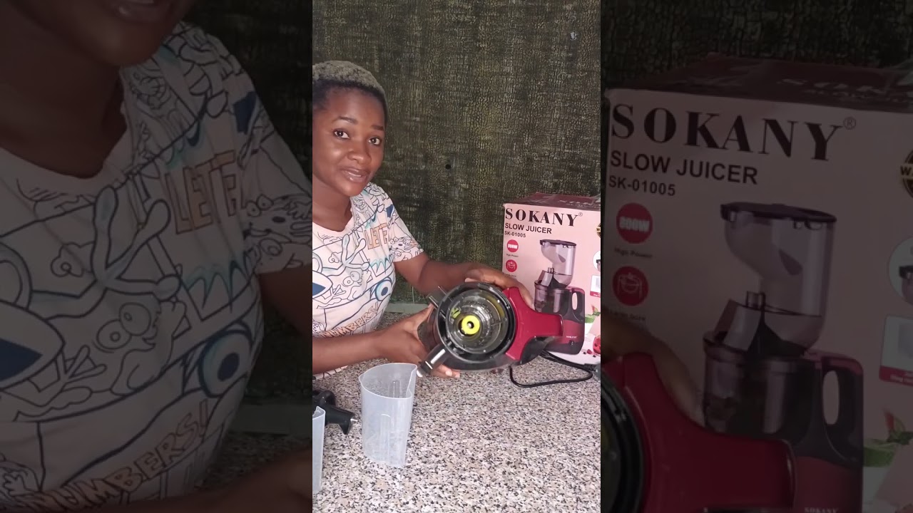 HOW TO ASSEMBLE A SOKANY SLOW JUICER. | How to fix | How to setup | How to use a SOKANY slow juicer