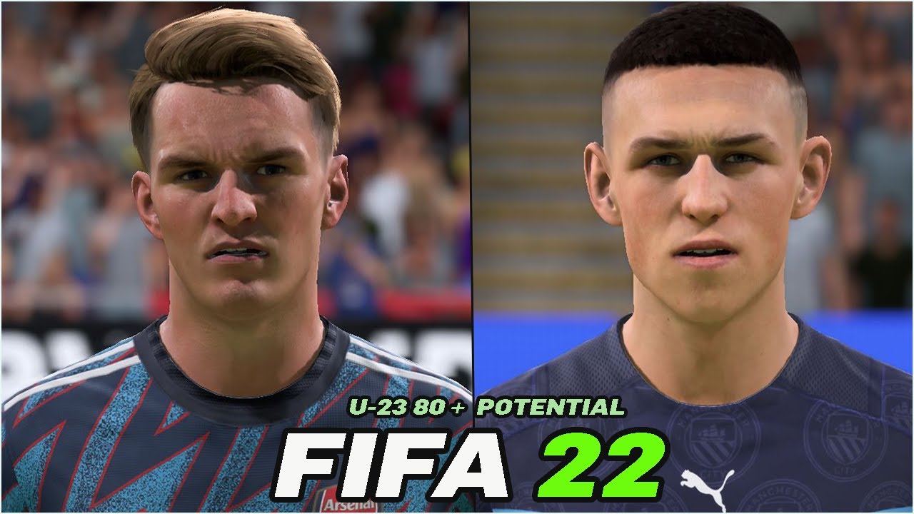 FIFA 22 | PREMIER LEAGUE U-23 PLAYERS 80+ POTENTIAL WITH REAL FACES