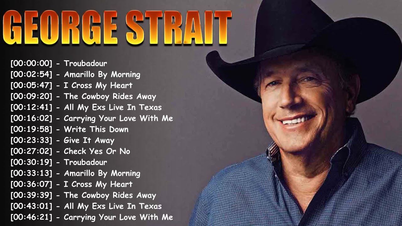 George Strait 🎶 2025 Classic Hits | His Best Country Songs of All Time