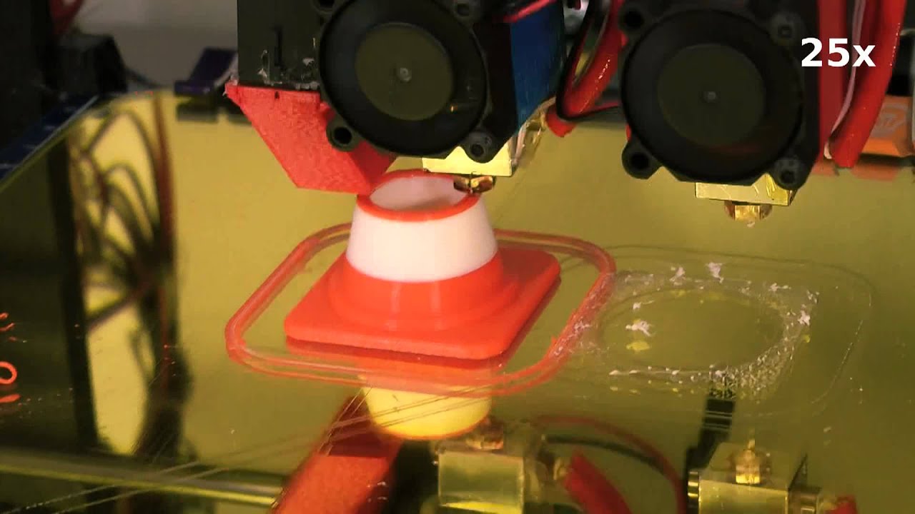 DIY 3D Printer - Prusa i3 with dual extrusion