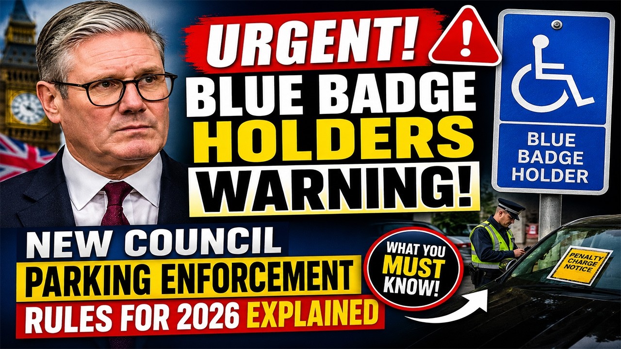 URGENT Blue Badge Holders WARNING! New Council Parking Enforcement Rules for 2026 Explained