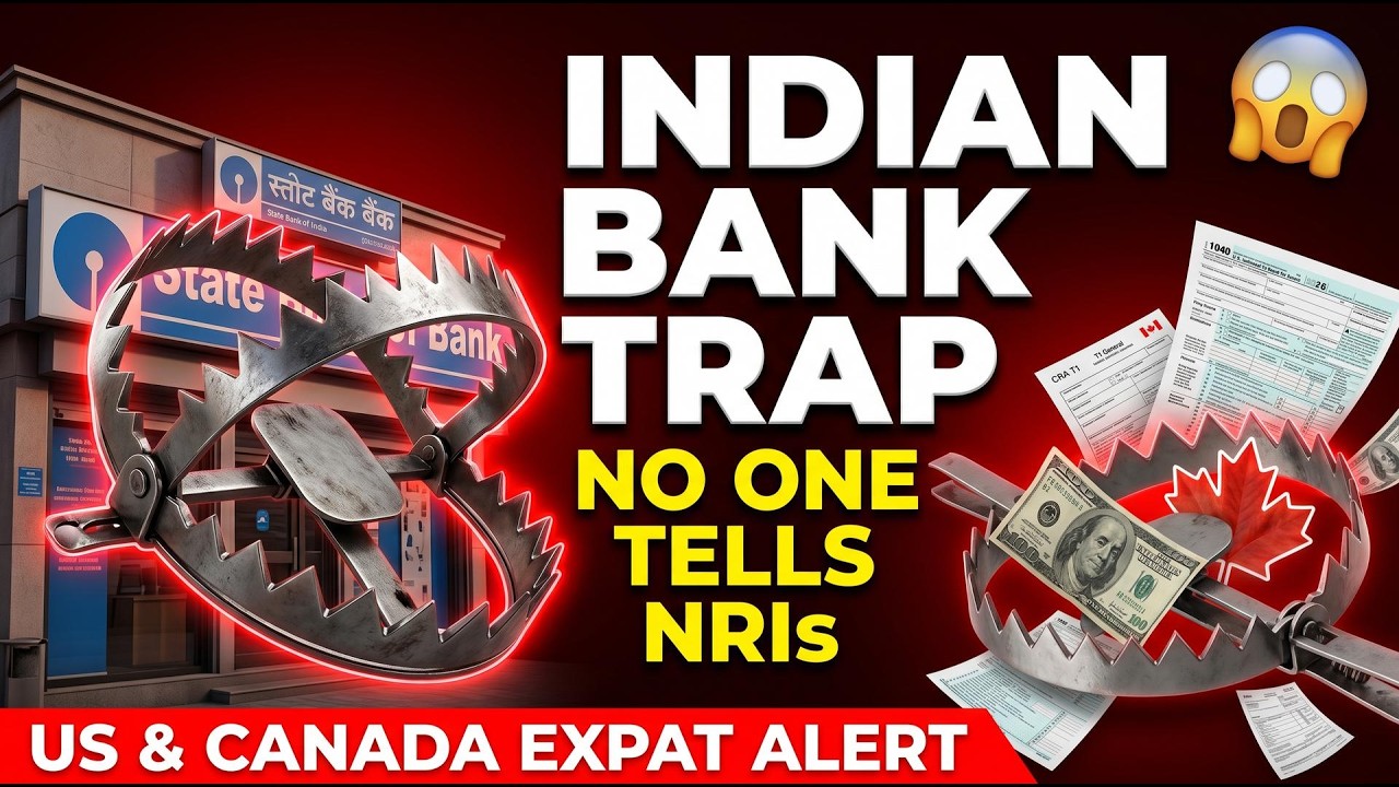 Your Indian Bank Account May Be Illegal in US & Canada NRI Tax Alert