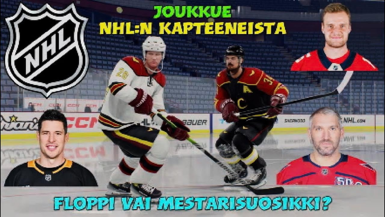 Loin NHL-Joukkueiden Kapteeneista Joukkueen Ja Katsoin Miten Se Pärjää NHL:ssä - NHL 25