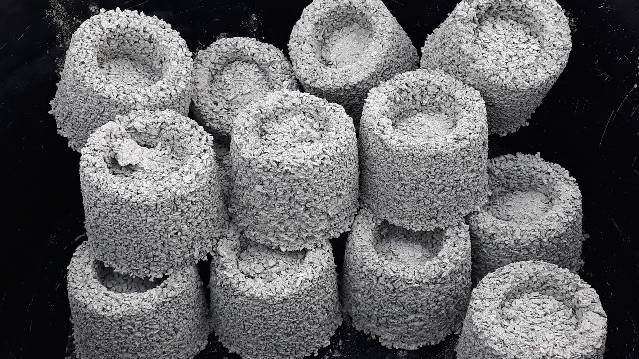 ASMR: Super Dusty Smoky Gritty Concrete Whole Crush Dry & Water || Oddly Satisfying Relaxing Video