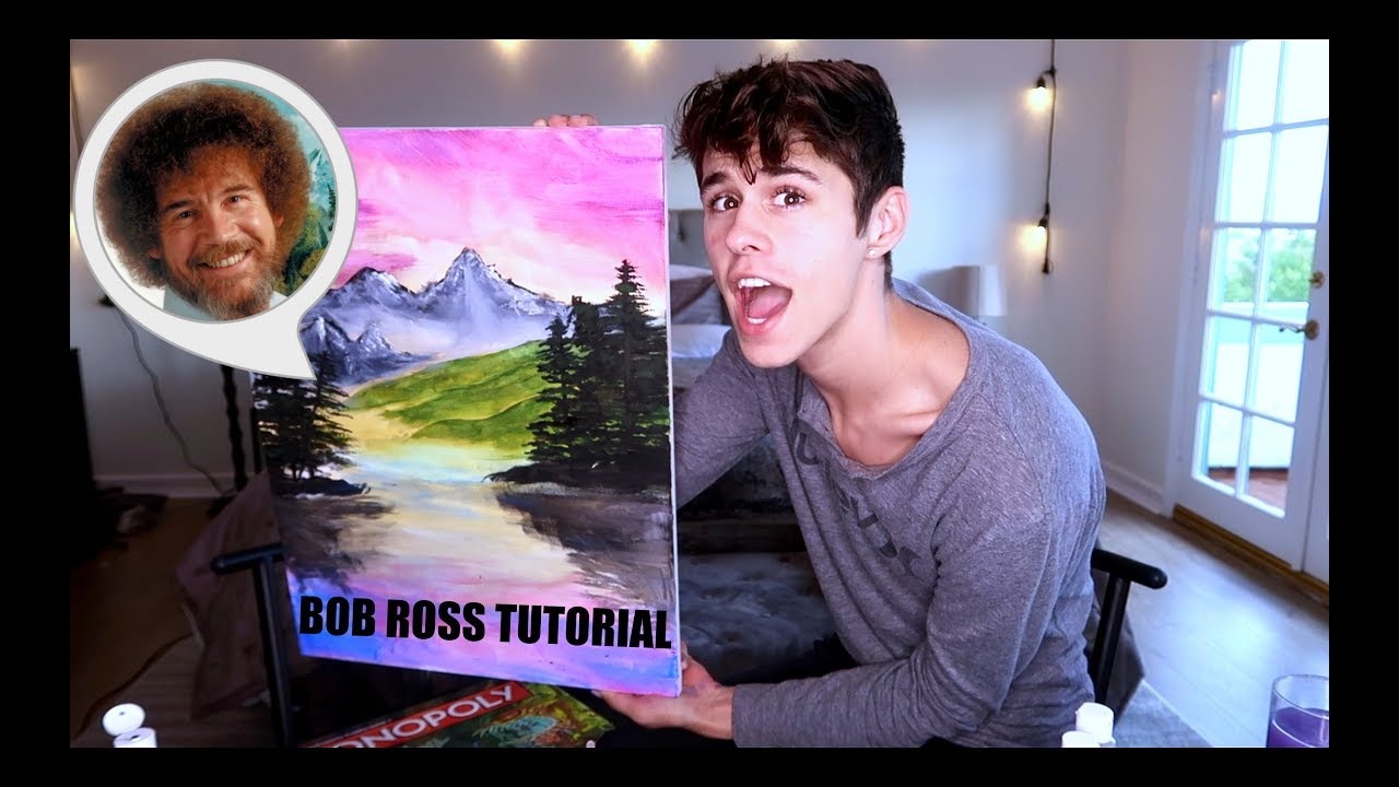 Trying To Follow a Bob Ross Tutorial