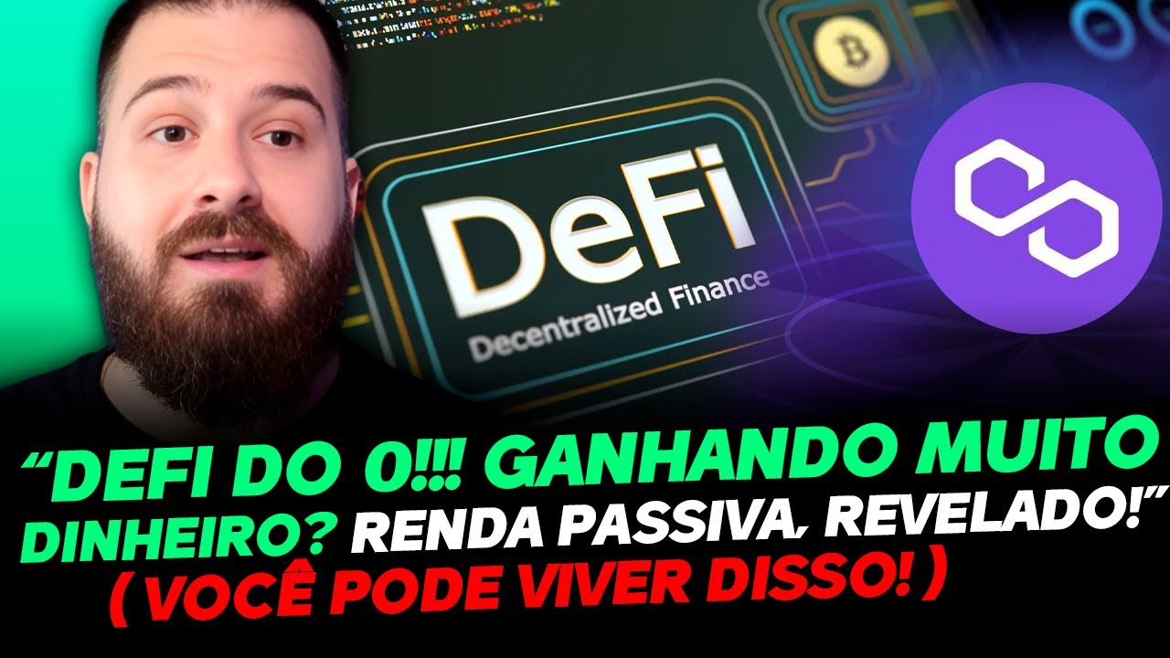 RENDA PASSIVA COM DEFI! VOU TE EXPLICAR DO 0... INCRÍVEL!