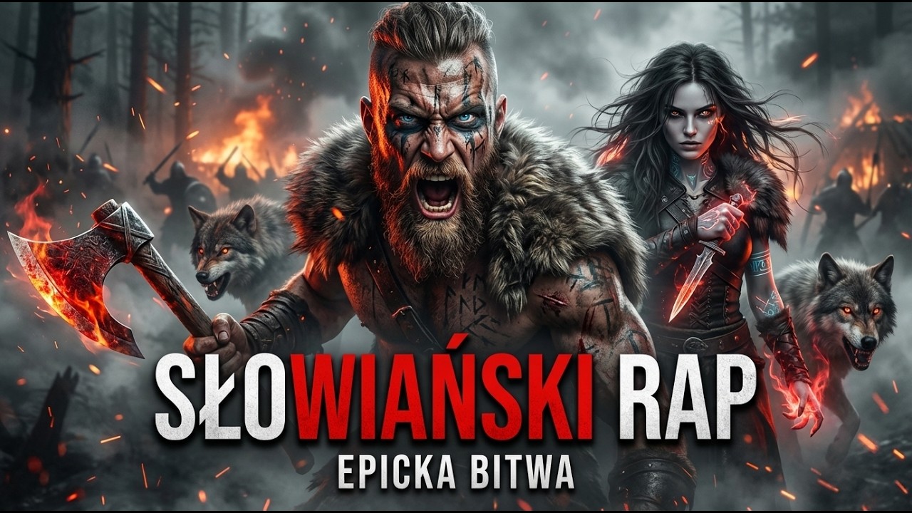 SŁOWIAŃSKI RAP &ndash; OSTATNI WOJOWNIK ⚔️ Honor &bull; Lojalność &bull; Siła | Epic Slavic Rap 2026