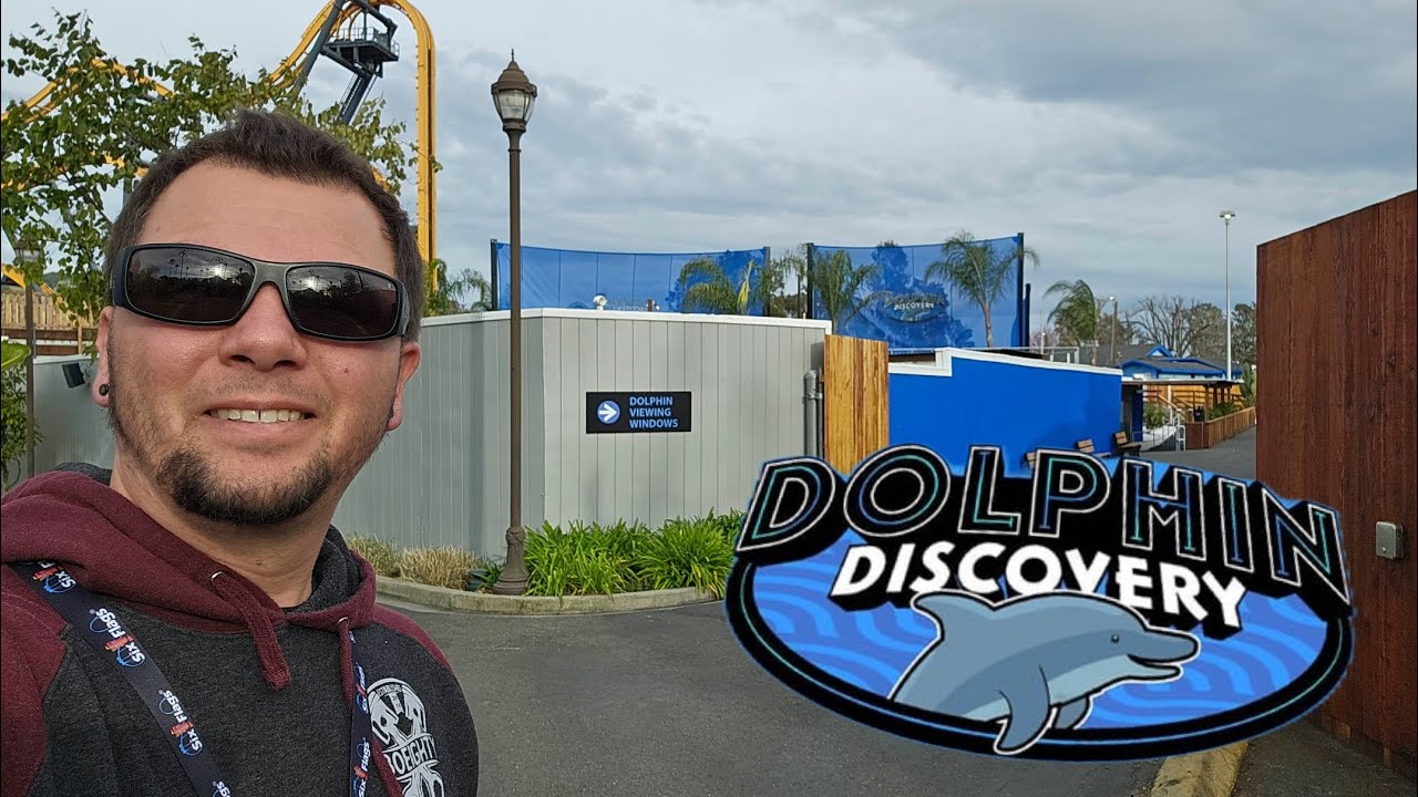 Six Flags Discovery Kingdom's NEW park Updates!! March 2024 Dolphin Discovery!
