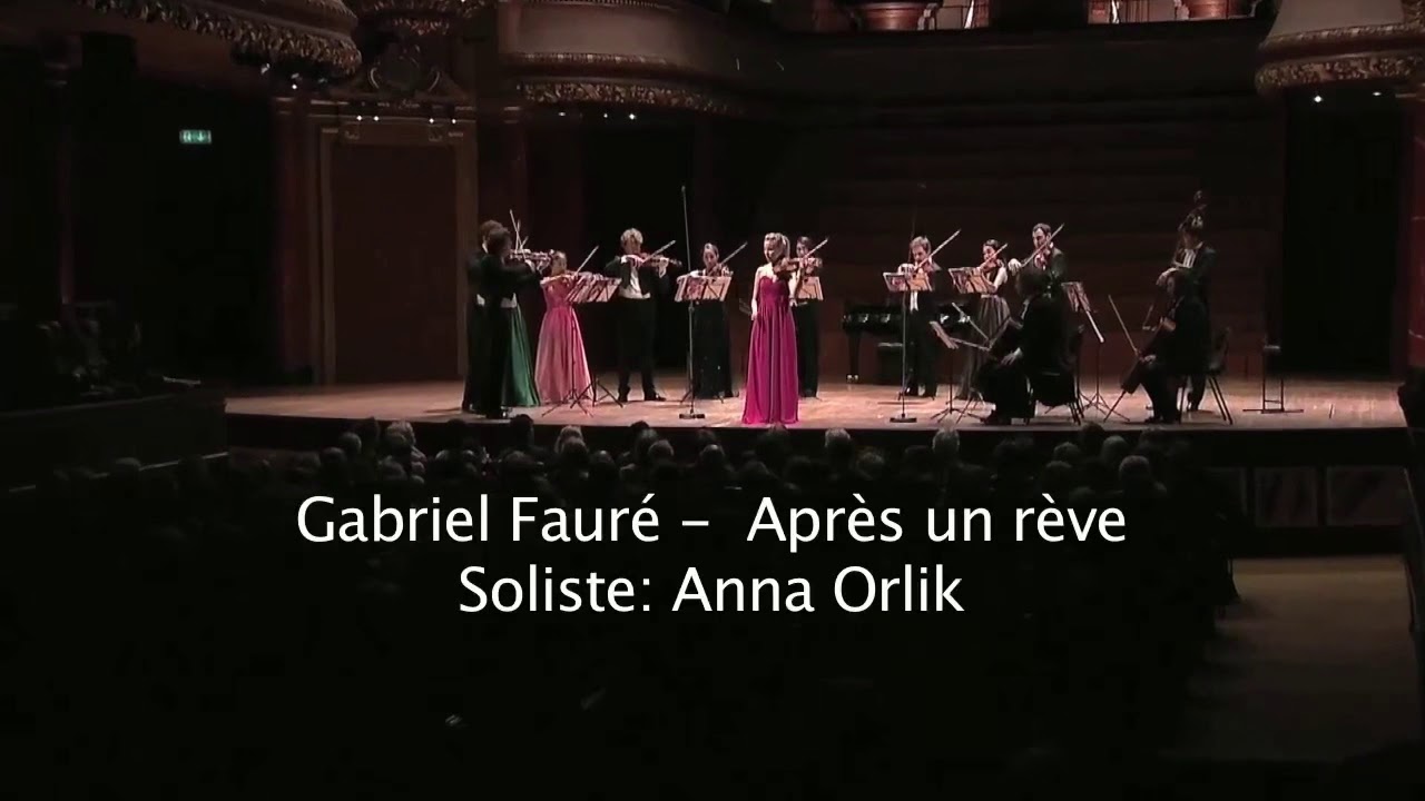 Anna Orlik plays Fauré -Après un Rêve, Victoria Hall Genève