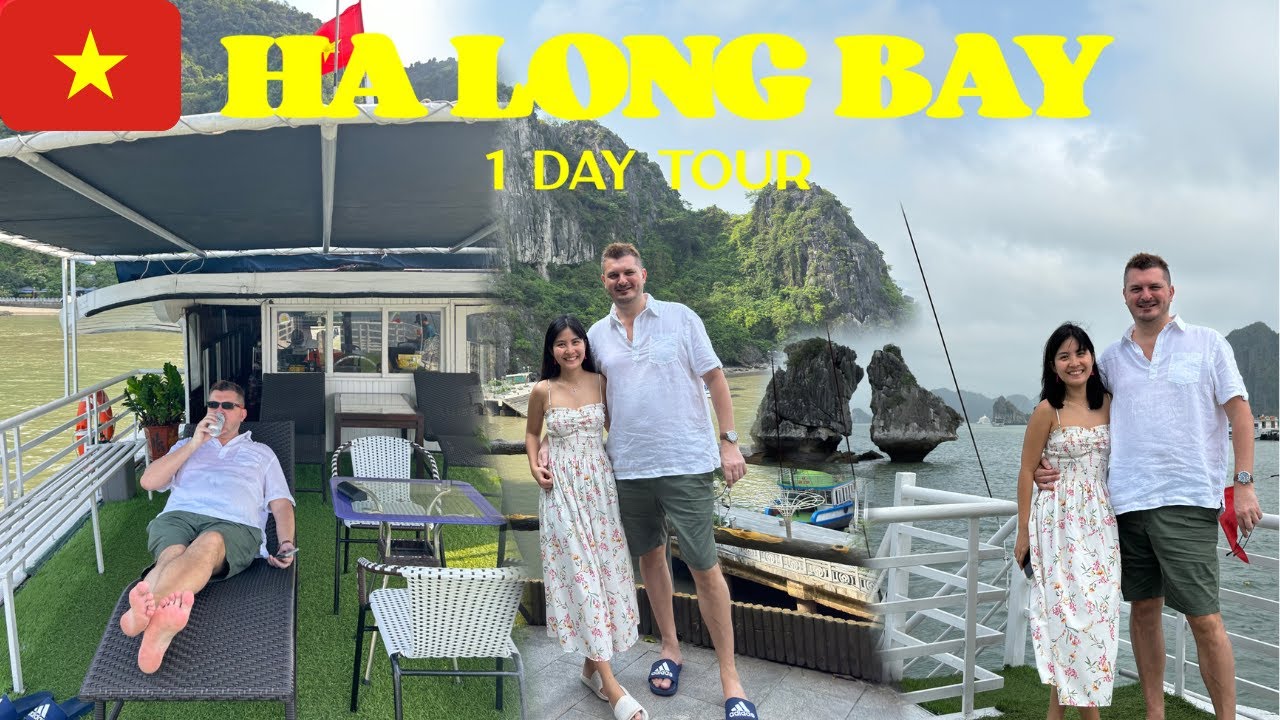 One Day, One Boat, One Epic HA LONG BAY Adventure! 🇻🇳