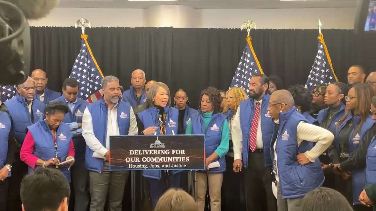 Congressional Black Caucus Press Conference on Priorities for 118th Congress