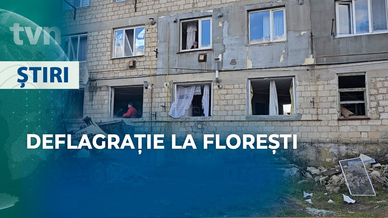 LOCATARII UNUI BLOC DIN FLOREȘTI, EVACUAȚI