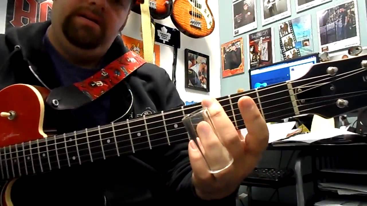 Open G tuning lesson. Led Zeppelin In my time of dying. part 2