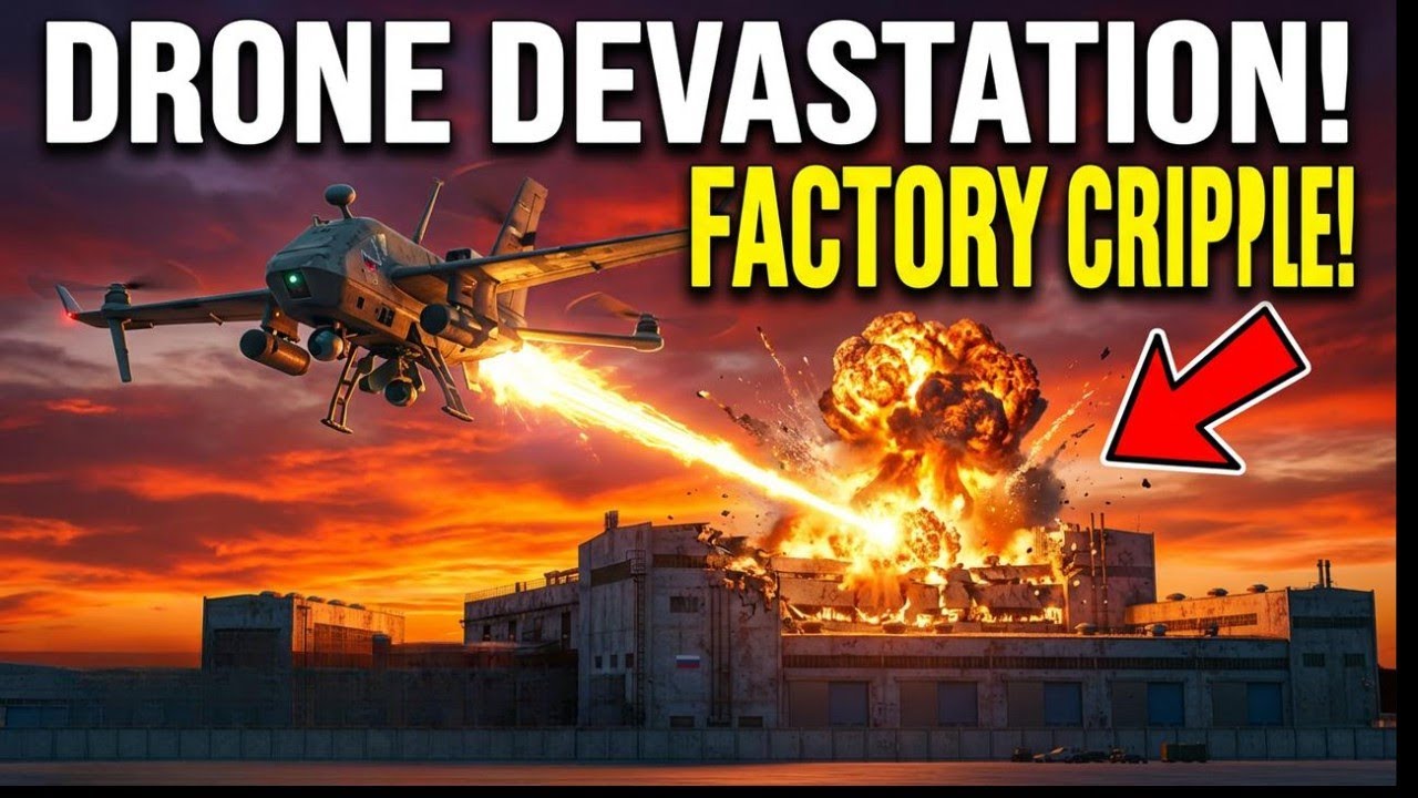 How Ukrainian Drones Crippled A Russian Arms Factory
