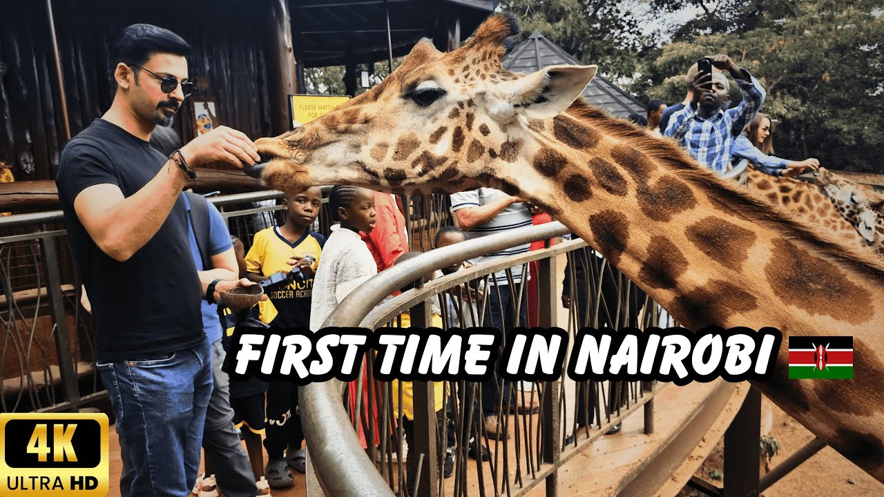 Pakistani in Kenya 🇰🇪 | Giraffe Centre Ka Mazedar Experience!