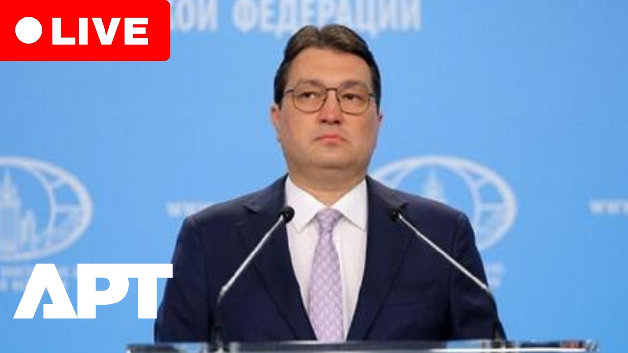 ПРЯМОЙ ЭФИР: Брифинг МИД РФ с участием Фадеева после ударов Украины по двум российским нефтеперер...