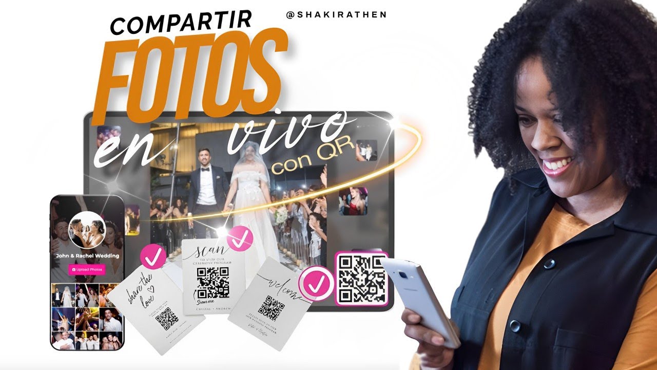 Compartir fotos en vivo con qr sin descargas de app