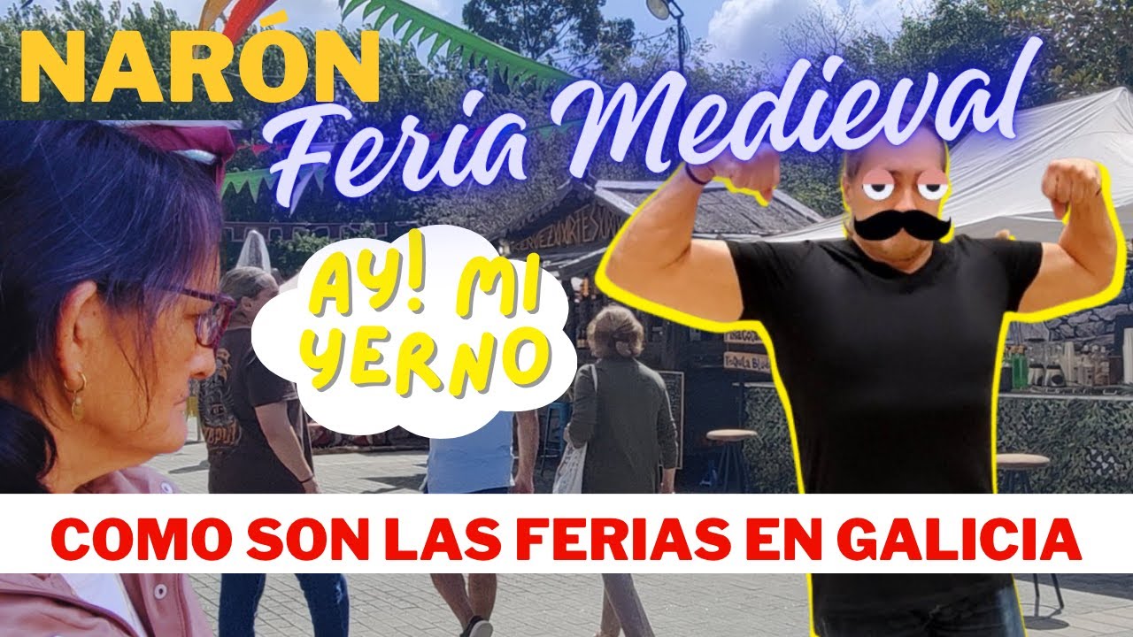 ✈️🇪🇸🇵🇪BUSCANDO MALETA para mamá - FERIA MEDIEVAL en Narón y 🛍️SHOPPING por GALICIA 🤱🏻👑