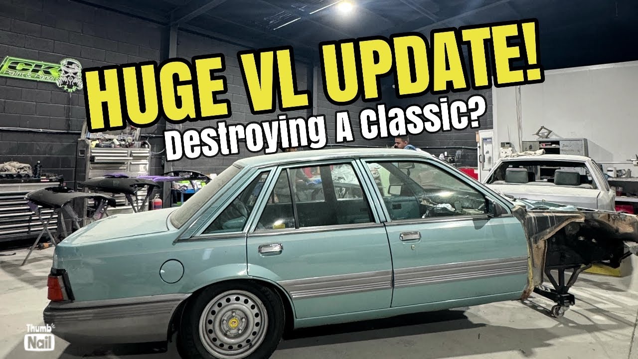VL TURBO Back Into ACTION! ENGINE BAY SMOOTHING & REAR END OVERHAUL!  *RUINING A CLASSIC?
