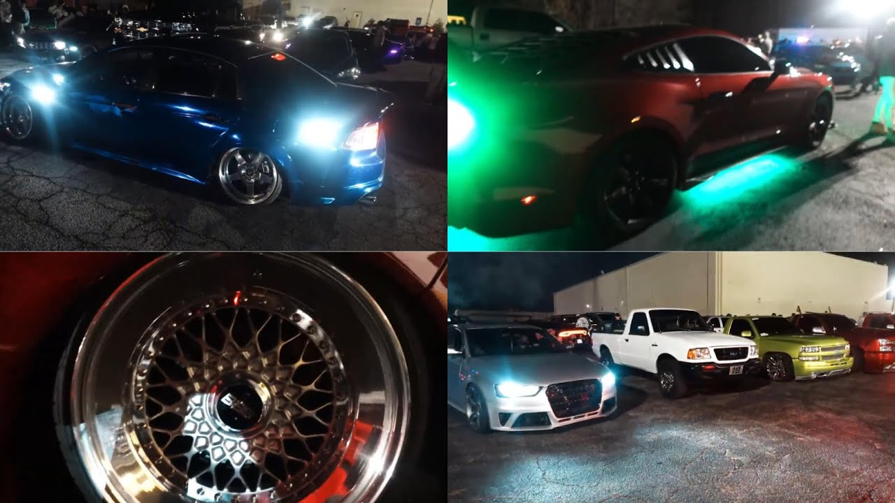 Car Meet Up [Parking Lot] ( Late Night ) & 2step , Music , JDM , Mopar , Domestic Cars , Trucks