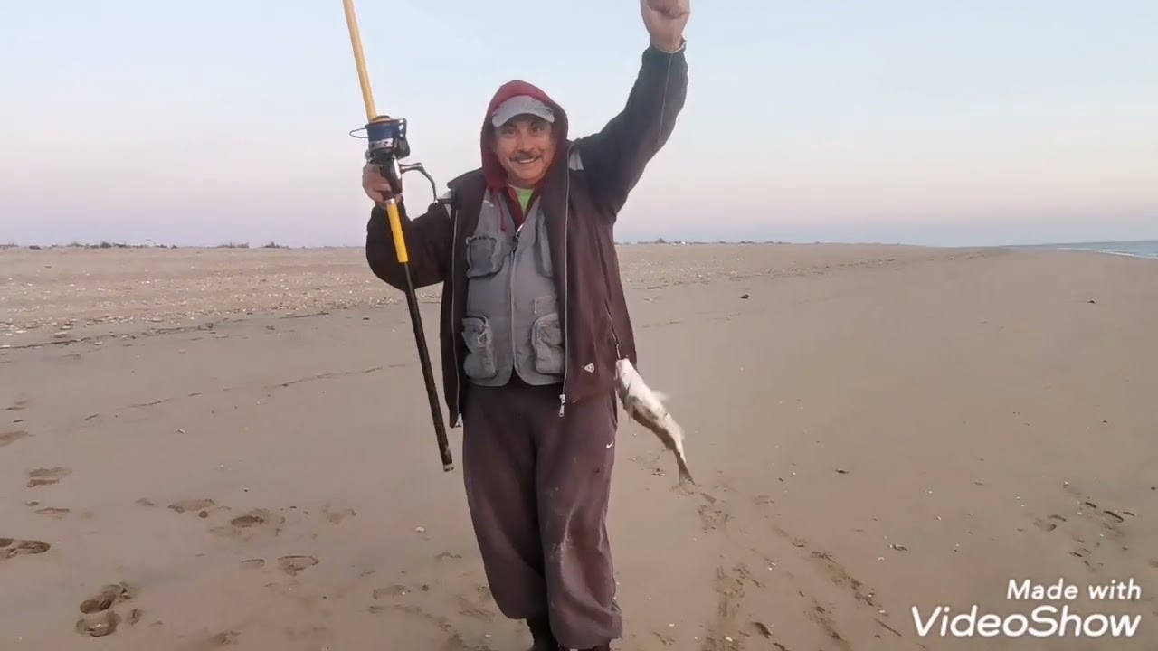 Surfcasting en el Manto. Punta Umbría