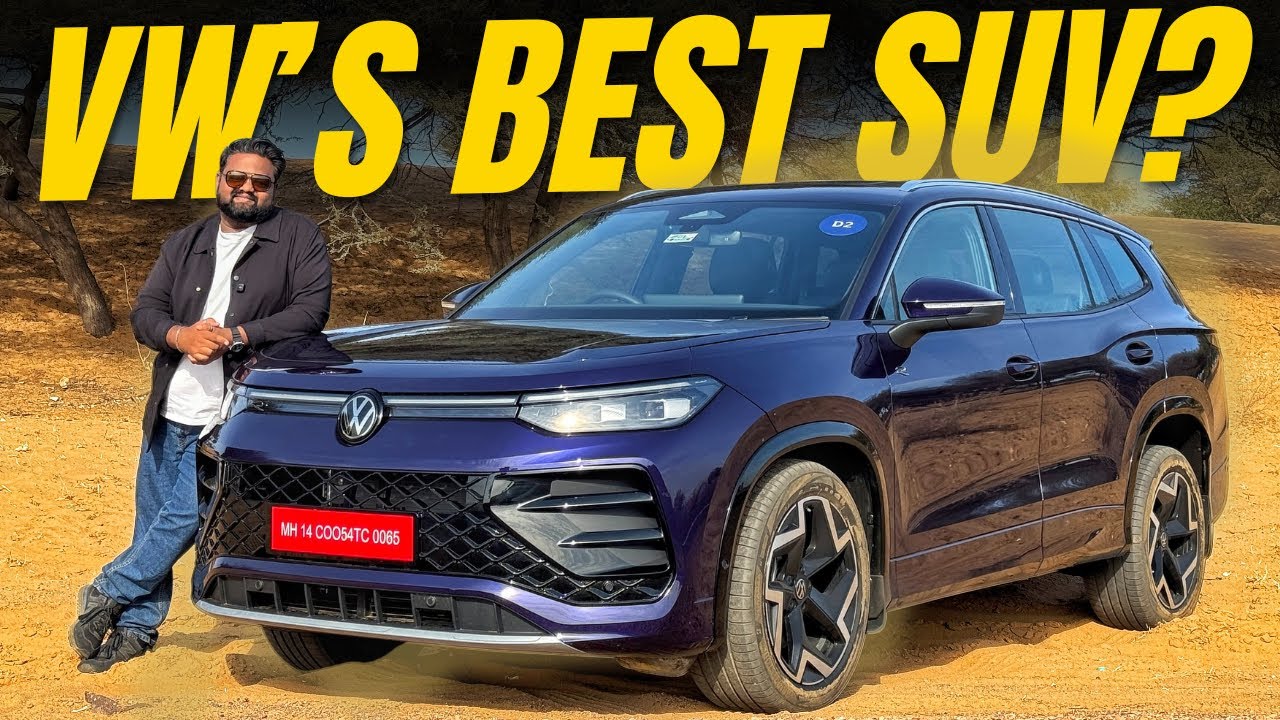Первый тест-драйв VW Tayron R-Line | Лучший ли это внедорожник VW на сегодняшний день? | Motoroids