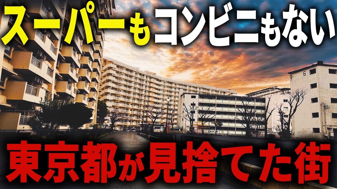 【限界集落】東京23区なのにコンビニすら無い街…高齢化率ワースト１位の街で日本の現実が見えました【ゆっくり解説】