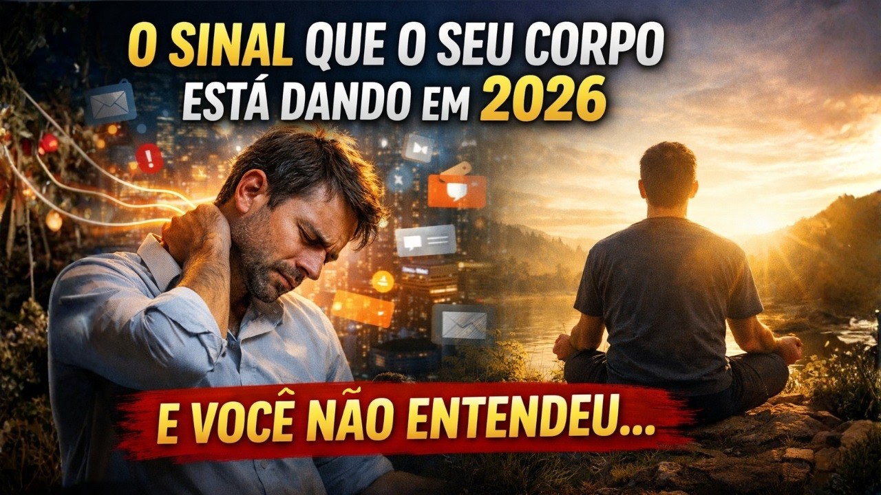 O SINAL QUE O SEU CORPO ESTÁ DANDO EM 2026 I E Você Não Entendeu