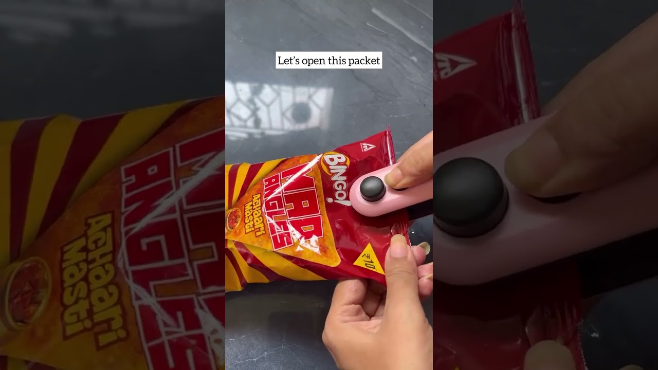 Seznik Portable Mini Sealing Machine | Handheld Sealer for Snacks, Chips & Food Bags! @Seznik