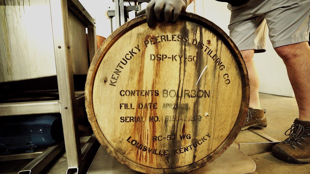 The first Peerless Bourbon dump in 102 years.