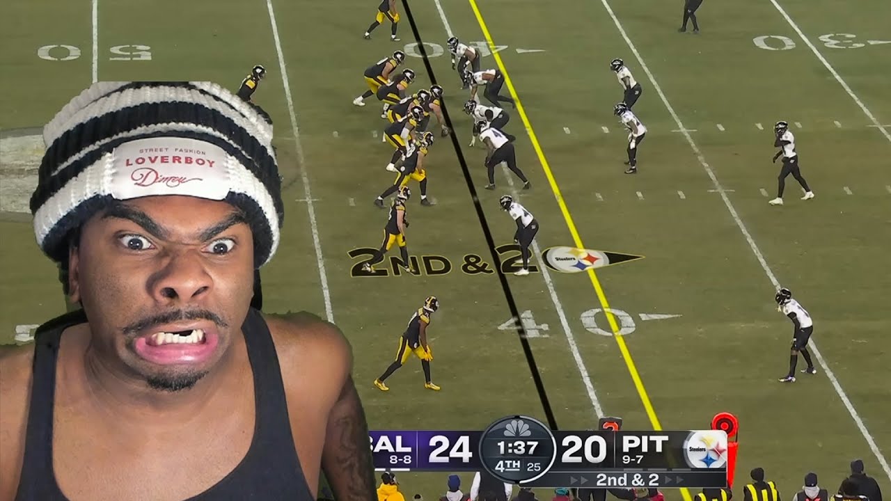 YALL ARE AHH!!!! Ravens vs Steelers Game Highlights | 2025 NFL Season Week 18