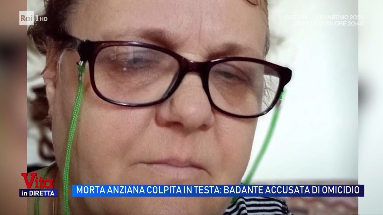 Anziana morta in casa: indagata la badante - Vita in diretta 24/02/2026