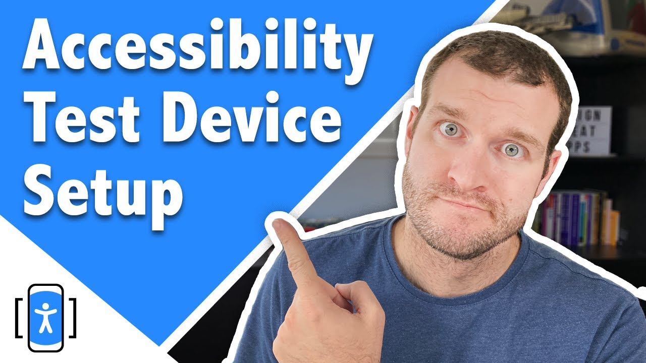 Setup iPhone or iPad for iOS mobile Accessibility testing