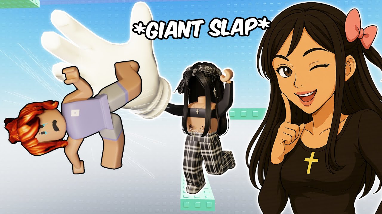 BEATING PLAYERS WITH GIANT SLAP IN SLAP OBBY