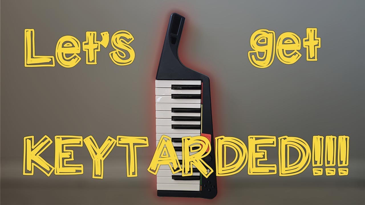 Thrift store keytar?!?