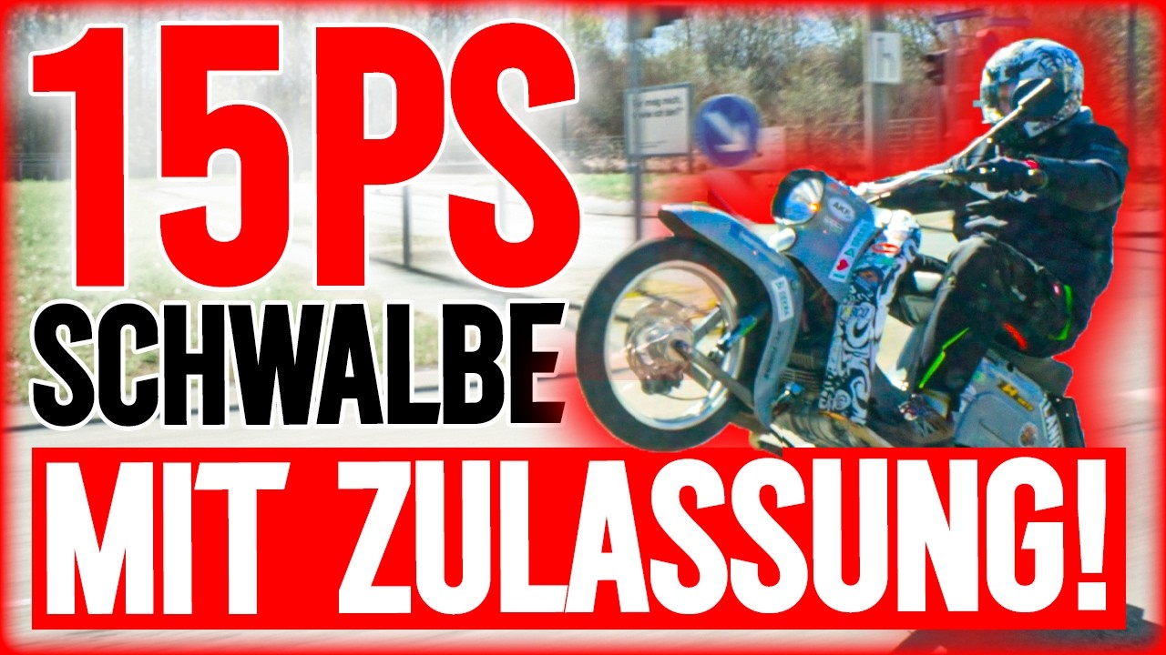 15 PS in der Schwalbe?! 🚀 So KLAPPT die LEGALE Eintragung | LangTuning