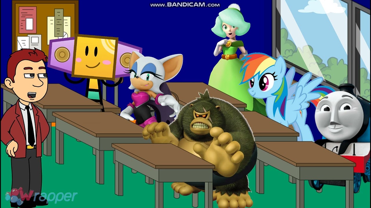 Sumo Kong Yells at his Teacher/Grounded