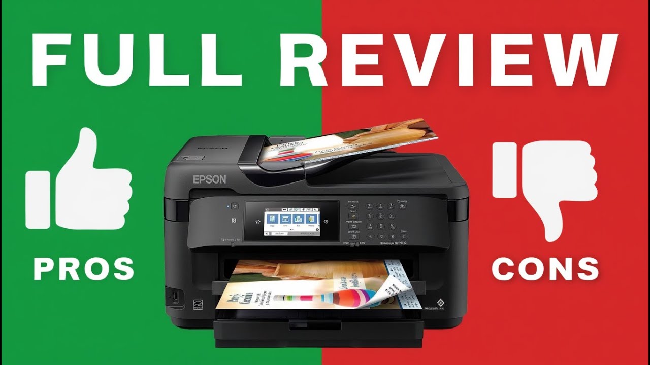 ✅Epson WorkForce WF-7710 Review: Best Budget Wide-Format Printer?